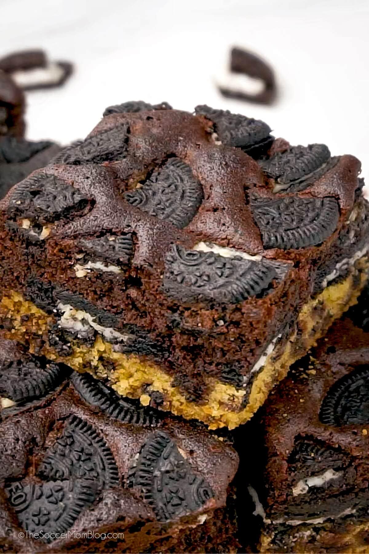 Slutty Brownie med Oreo, cookie og chokoladebrownie